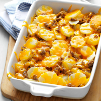 Cheesy Sausage Potatoes Recipe: How to Make It image