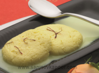 How to make Rasmalai, recipe by MasterChef Sanjeev Kapoor image