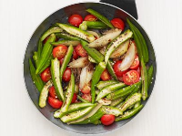 Okra with Tomatoes Recipe | Food Network Kitchen | Food ... image