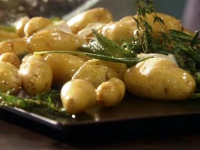 Roasted Fingerling Potatoes with Fresh Herbs and Garlic ... image