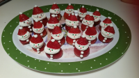 Mini Strawberry Santas Recipe | Allrecipes image