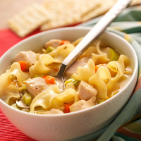 Roasted Chicken Noodle Soup Recipe: How to Make It image