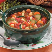 Hearty Vegetable Bean Soup Recipe: How to Make It image