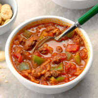 Contest-Winning Stuffed Pepper Soup Recipe: How to Make It image