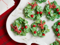 Cornflake Christmas Wreaths Recipe | Food Network Kitche… image