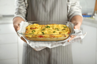 Cheesy garlic baguette recipe | BBC Good Food image
