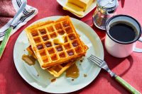 Light and Crispy Waffles Recipe - Pam Anderson | Food & Wine image