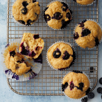 Whole Wheat Blueberry Muffins Recipe: How to Make It image
