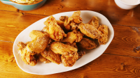 Fried Chicken Wings Recipe - How to Make Fried ... - Delish image