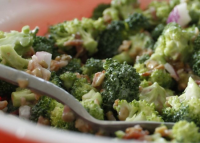 BROCCOLI SALAD WITH WATER CHESTNUTS RECIPES