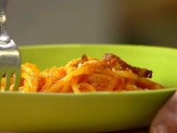 Bucatini All'Amatriciana Recipe | Anne Burrell | Food Network image