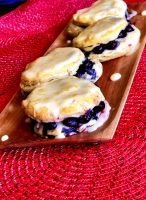Blueberry-Lemon Breakfast Biscuits Recipe | Allrecipes image