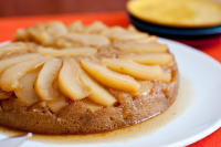 Maple Pear Upside-Down Cake Recipe - NYT Cooking image