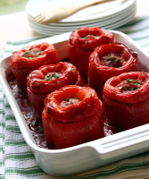 Beef and Rice Stuffed Bell Peppers | Allrecipes image