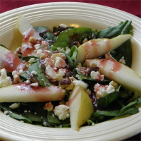 Spinach, Pear and Feta Salad Recipe | Allrecipes image