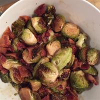 Maple Roasted Brussels Sprouts with Bacon Recipe | Allrecipes image