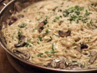 Fettuccine with White Truffle Butter and Mushrooms Recipe ... image