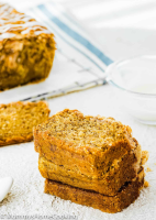 BEST Eggless Banana Bread [Video] - Mommy's Home Cooking ... image