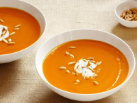Ginger-Carrot Soup Recipe | Guy Fieri | Food Network image