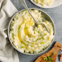 MASHED POTATOES WITH ONIONS RECIPES
