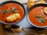 Quick Creamy Tomato Soup Recipe | Rachael Ray | Food Network image