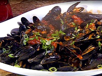 Mussels in Spicy Red Sauce Recipe | Food Network image