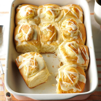 Orange Cheesecake Breakfast Rolls Recipe: How to Make It image