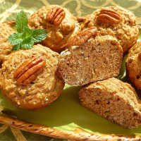 Dietetic Banana Nut Muffins Recipe | Allrecipes image