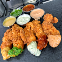 Chicken Tenders with Dipping Sauces – Recipe Champions image