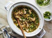 Slow Cooker Salsa Verde Chicken Recipe - NYT Cooking image