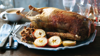 Roast goose recipe - BBC Food image