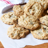 Chocolate Chip-Pretzel Cookies Recipe | MyRecipes image