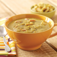 Slow Cooker Split Pea Soup with Ham Hocks Recipe: How to ... image