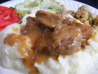 Meatloaf and Brown Gravy - Skinnytaste image