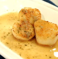 Sous Vide Scallops with Garlic and Lemon Butter Recipe ... image