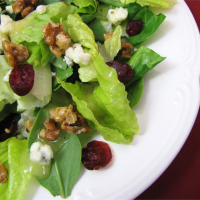 SALAD WITH CANDIED WALNUTS RECIPES