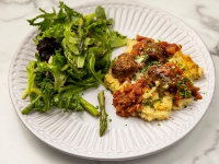 Meatball and Polenta Casserole Recipe | Ree Drummond ... image