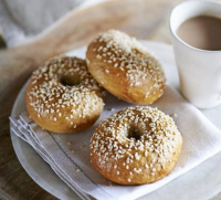 Bagels recipe - Recipes and cooking tips - BBC Good Food image