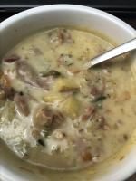 Slow Cooker Ham and Potato Soup Recipe | Allrecipes image