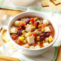 Chicken Bean Soup Recipe: How to Make It image