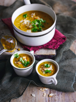 Red lentil soup | Vegetables recipes | Jamie magazine image