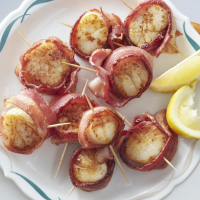 Spicy Bacon-Wrapped Scallops Recipe | Allrecipes image