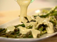 Roasted Asparagus with Hollandaise Recipe | Ina Garten ... image