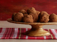 Dark Chocolate Truffles Recipe | Tyler Florence | Food Network image