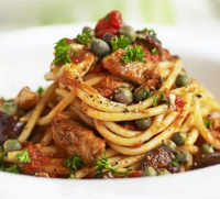 Spaghetti with sardines recipe | BBC Good Food image