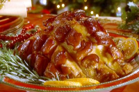 Bourbon Honey Glazed Ham Recipe | Sandra Lee | Food Net… image