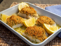 Baked Cod with Garlic And Herb Ritz Crumbs Recipe | Ina ... image