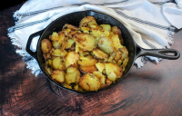 HOME FRIED POTATOES WITH ONIONS RECIPES