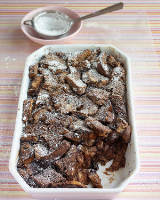 Chocolate Bread Pudding Recipe | Martha Stewart image