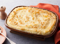 Baked Mashed Potatoes with Parmesan Cheese and Bread ... image